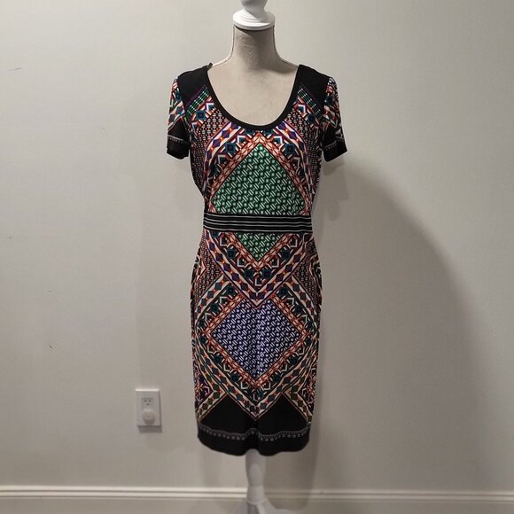Calvin Klein Size 6, Colorful Dress, great for Cinco & other festive fun! - Picture 1 of 8